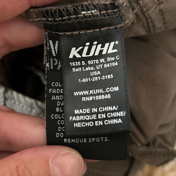 Kuhl Dark Tan Pants Size 10 - Picture 8 of 9